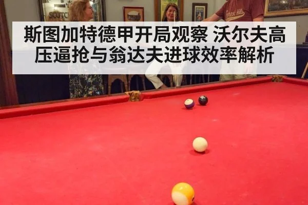 斯图加特德甲开局观察 沃尔夫高压逼抢与翁达夫进球效率解析